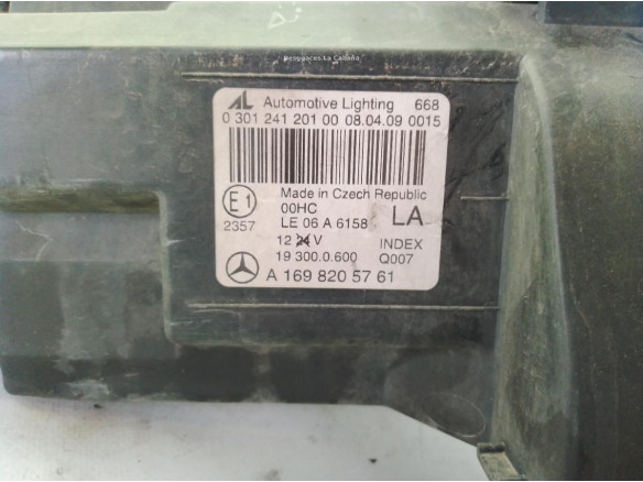 A1698200561 FARO IZQUIERDO MERCEDES BENZ CLASE A (W169)|Desguaces La Cabaña