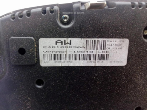 24810BR30A CUADRO INSTRUMENTOS NISSAN QASHQAI / QASHQAI +2 I (J10, JJ10)|Desguaces La Cabaña