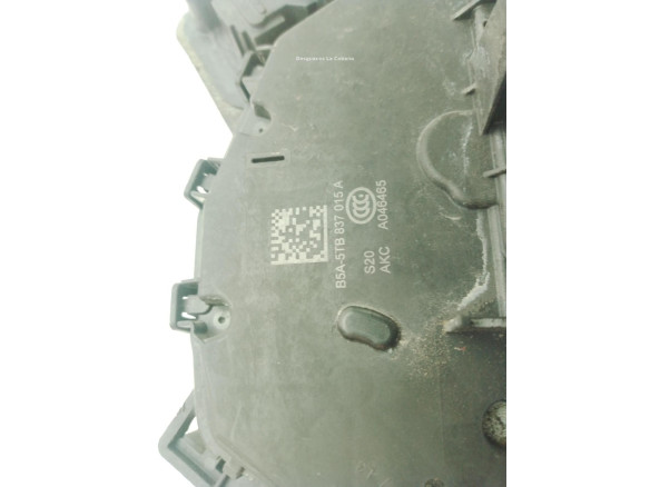 5TB837015E CERRADURA PUERTA LAT DEL IZQ SKODA OCTAVIA III (5E3, NL3, NR3)|Desguaces La Cabaña