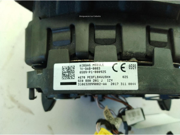 5E0880201Q IZY AIRBAG IZQ SKODA OCTAVIA III (5E3, NL3, NR3)|Desguaces La Cabaña