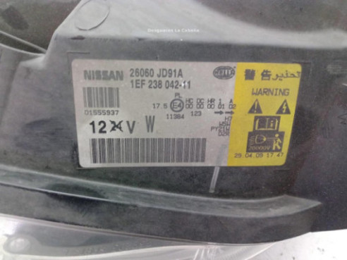 26060JD91A FARO IZQUIERDO NISSAN QASHQAI / QASHQAI +2 I (J10, JJ10)|Desguaces La Cabaña