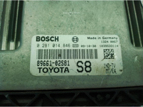 8966102S81 CENTRALITA MOTOR TOYOTA AURIS (_E15_)|Desguaces La Cabaña