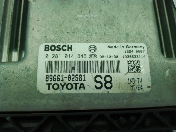 8966102S81 CENTRALITA MOTOR TOYOTA AURIS (_E15_)|Desguaces La Cabaña