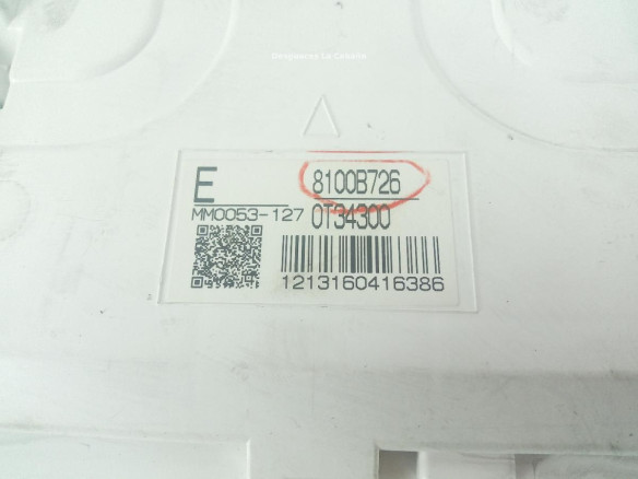 8100B726 CUADRO INSTRUMENTOS MITSUBISHI ASX (GA_W_) |Desguaces La Cabaña