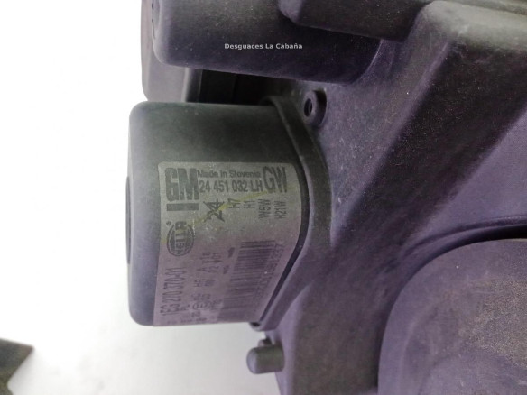 24451032LH FARO IZQUIERDO OPEL ASTRA H (A04)|Desguaces La Cabaña