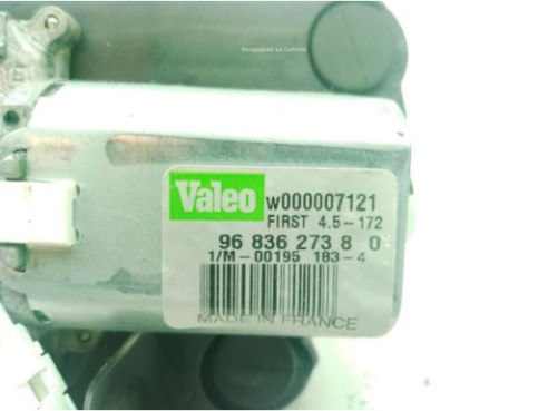6405QL MOTOR LIMPIAPARABRISAS TRA CITROEN DS3|Desguaces La Cabaña