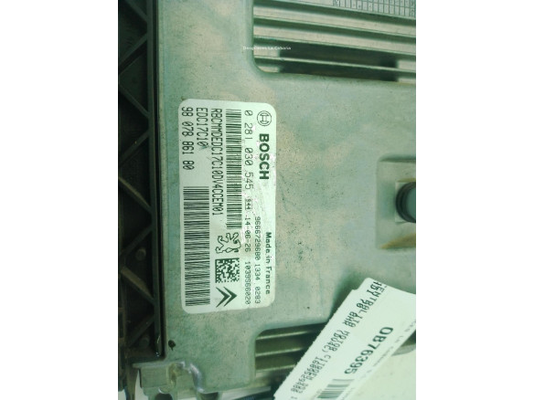 1609529480 CENTRALITA MOTOR CITROEN DS3|Desguaces La Cabaña