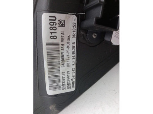 13329081 ESPEJO DER OPEL INSIGNIA A (G09)|Desguaces La Cabaña