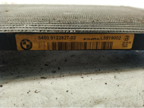64509122827 RADIADOR AIRE ACONDICIONADO BMW 5 (E60)|Desguaces La Cabaña