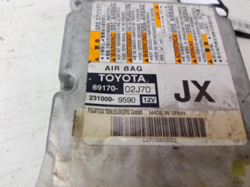 8917002J70 CENTRALITA AIRBAG TOYOTA AURIS (_E18_)|Desguaces La Cabaña