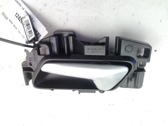MANILLA PUERTA LAT TRA IZQ INT PEUGEOT 3008 Limusina (0U_)|Desguaces La Cabaña