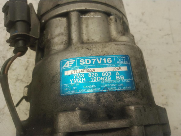 7M3820803C COMPRESOR AA VW SHARAN (7M8, 7M9, 7M6)|Desguaces La Cabaña