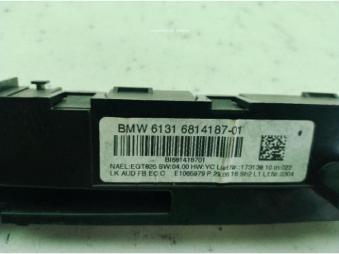 6814187 MODULO RADIO BMW 4 Gran Coupe (F36)|Desguaces La Cabaña