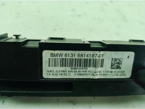 6814187 MODULO RADIO BMW 4 Gran Coupe (F36)|Desguaces La Cabaña