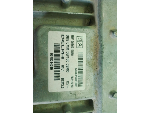 9678514580 CENTRALITA MOTOR FIAT SCUDO Furgón (270_, 272_)|Desguaces La Cabaña
