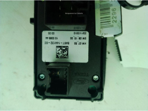 BA6T14A132EC MANDO ELEVALUNAS PUERTA LAT DEL IZQ FORD FIESTA VI Van|Desguaces La Cabaña