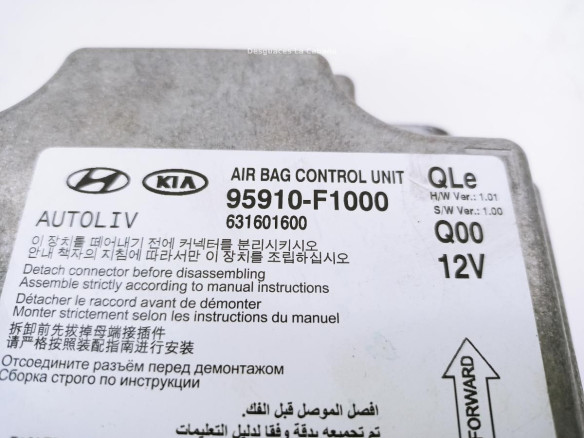 null KIT AIRBAGS + SALPICADERO + CINTURONES + CENTRALITA KIA SPORTAGE (QL) |Desguaces La Cabaña