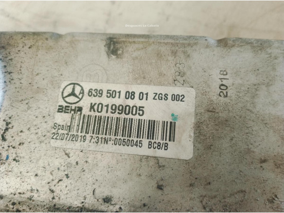 A6395010801 INTERCOOLER MERCEDES BENZ VIANO (W639)|Desguaces La Cabaña