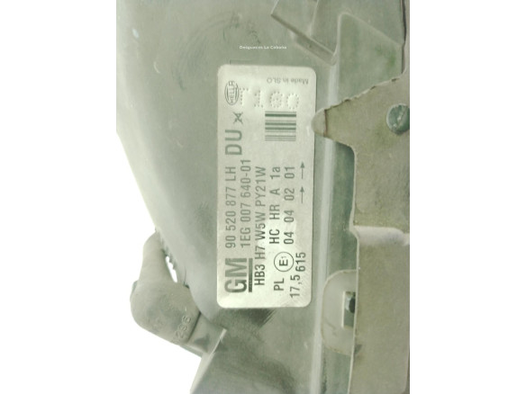 93175368 FARO IZQUIERDO OPEL ASTRA G Fastback (T98)|Desguaces La Cabaña