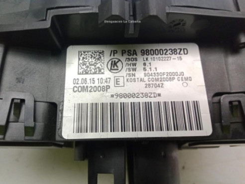 98000238ZD MANDO COMPLETO CITROEN C4 II (B7)|Desguaces La Cabaña
