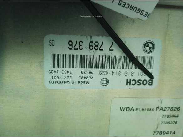 7789376 CENTRALITA MOTOR BMW 3 Touring (E46)|Desguaces La Cabaña