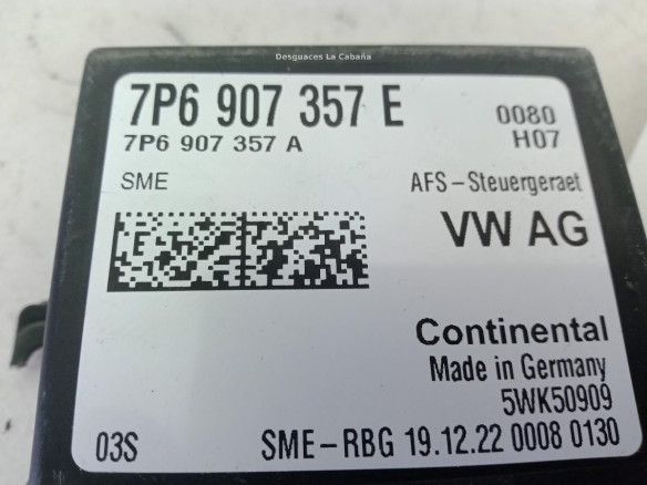 7P6907357E MODULO ELECTRONICO SEAT ARONA (KJ7)|Desguaces La Cabaña