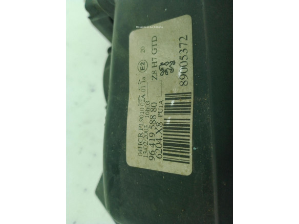 6204X8 FARO IZQUIERDO PEUGEOT 607 (9D, 9U)|Desguaces La Cabaña