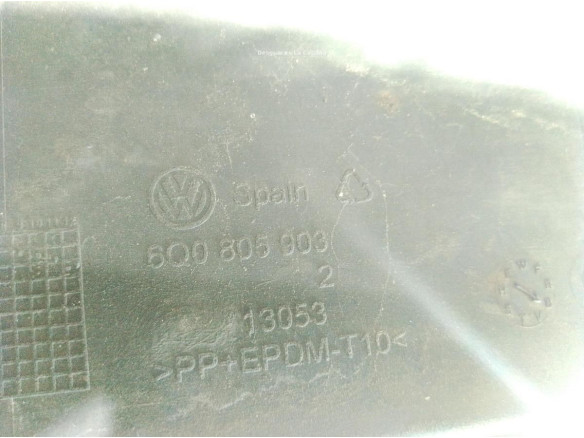 6Q0807217  GRU PARAGOLPES DEL VW POLO (9N_)|Desguaces La Cabaña