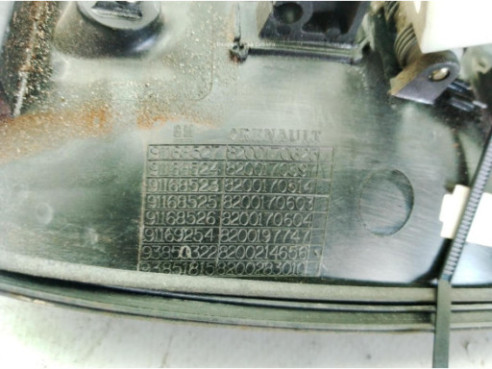 906066136R MANILLA PUERTA LAT TRA DER EXT RENAULT TRAFIC II Autobús (JL)|Desguaces La Cabaña