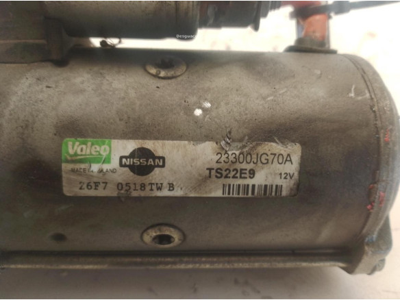 23300JG70A ARRANQUE NISSAN QASHQAI / QASHQAI +2 I (J10, JJ10)|Desguaces La Cabaña