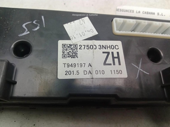 275003NH0C MANDO CLIMA NISSAN LEAF (ZE0)|Desguaces La Cabaña