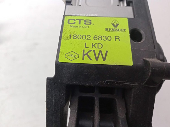 180026830R POTENCIOMETRO ACELERADOR RENAULT TALISMAN (L2M_)|Desguaces La Cabaña