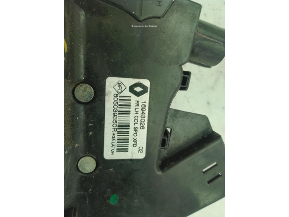 805034777R CERRADURA PUERTA LAT DEL IZQ RENAULT TALISMAN (L2M_)|Desguaces La Cabaña