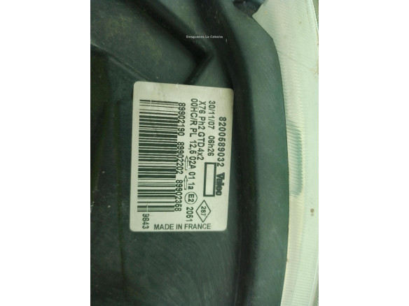 260602069R FARO IZQUIERDO RENAULT KANGOO Express (FC0/1_)|Desguaces La Cabaña