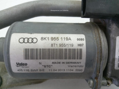 8K1955119A MOTOR LIMPIAPARABRISAS DEL AUDI A4 Avant (8K5, B8) |Desguaces La Cabaña