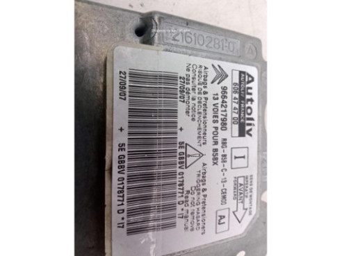 9664217980 CENTRALITA MOTOR CITROEN C4 Picasso I Limusina (UD_)|Desguaces La Cabaña