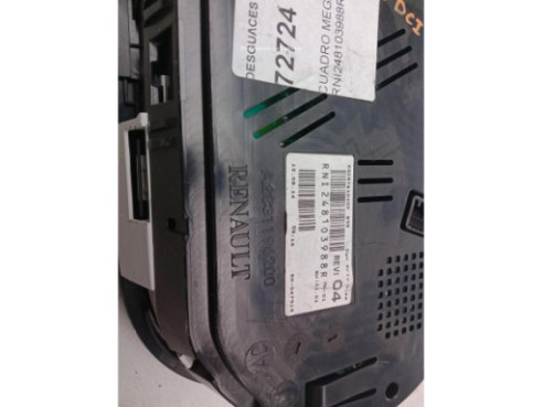 RNI248103988R, CUADRO INSTRUMENTOS RENAULT MEGANE III Fastback (BZ0_)|Desguaces La Cabaña