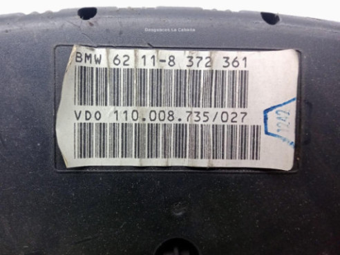 62118372361, CUADRO INSTRUMENTOS BMW 5 (E39)|Desguaces La Cabaña
