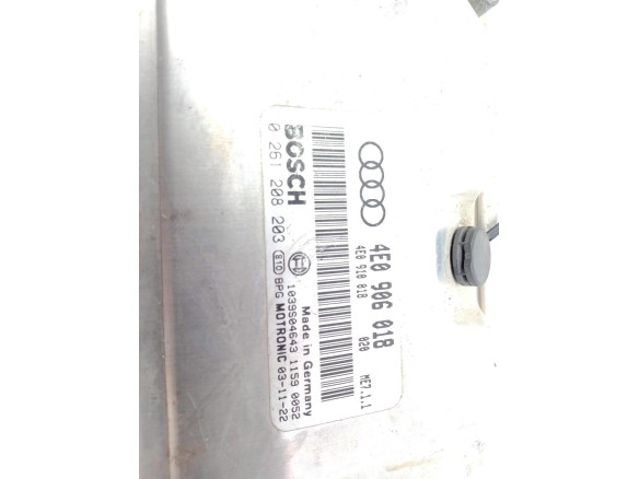 4E0906018 CENTRALITA MOTOR PEUGEOT 206+ (T3E) |Desguaces La Cabaña