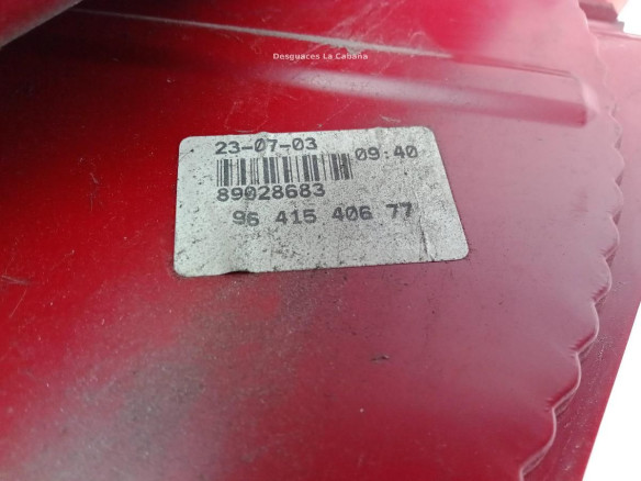 9641540677 PILOTO TRA IZQ EXT PEUGEOT 206 Fastback (2A/C)|Desguaces La Cabaña