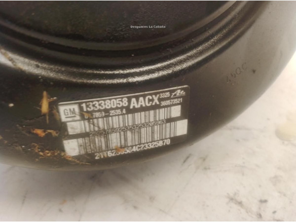 13286439 SERVOFRENO OPEL ASTRA J (P10)|Desguaces La Cabaña