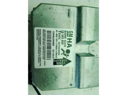 13283820HA CENTRALITA AIRBAG OPEL CORSA D (S07)|Desguaces La Cabaña