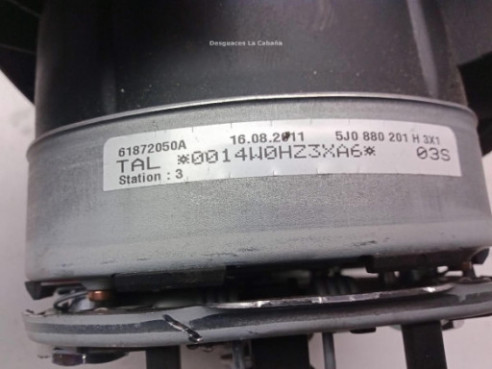 5J0880201H AIRBAG IZQ SKODA FABIA II Combi (545)|Desguaces La Cabaña