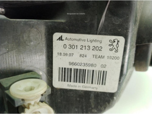 620690 FARO DERECHO PEUGEOT 407 (6D_)|Desguaces La Cabaña