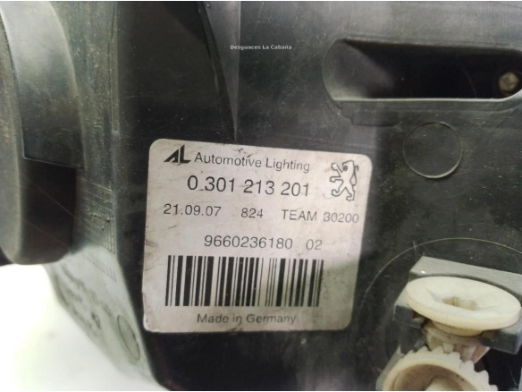 620890 FARO IZQUIERDO PEUGEOT 407 (6D_)|Desguaces La Cabaña