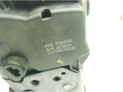 9800623780 CERRADURA PUERTA LAT TRA IZQ PEUGEOT 3008 Limusina (0U_)|Desguaces La Cabaña