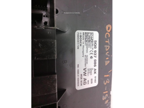 5Q0937086AK, CAJA FUSIBLES EXTERIOR (BSM) SKODA OCTAVIA III (5E3, NL3, NR3)|Desguaces La Cabaña