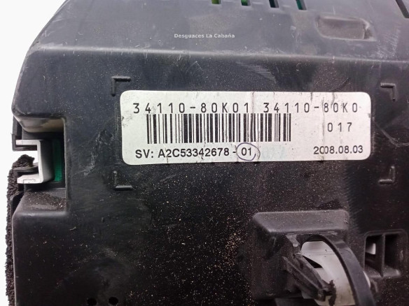 3411080K01, CUADRO INSTRUMENTOS SUZUKI GRAND VITARA II (JT, TE, TD)|Desguaces La Cabaña