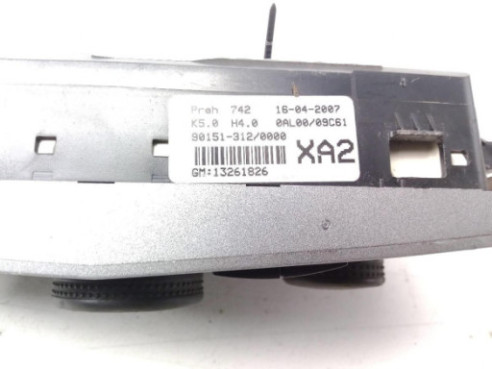 13261826, MANDO CLIMA OPEL ASTRA H (A04)|Desguaces La Cabaña