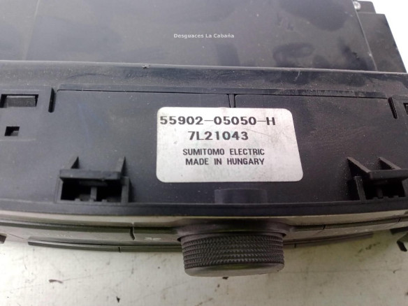 55902050050H, MANDO CLIMA TOYOTA AVENSIS (_T25_)|Desguaces La Cabaña
